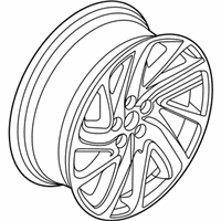 OEM 2022 Lincoln Aviator Wheel, Alloy - LC5Z-1007-A