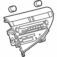 OEM 2010 Lexus RX450h Receiver Assy, Radio - 86120-48G00