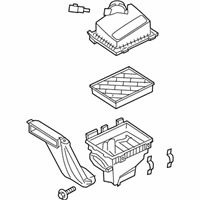 OEM 2017 Lincoln MKZ Air Cleaner Assembly - HS7Z-9600-E
