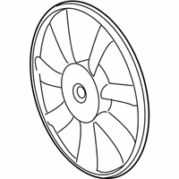 OEM 2017 Toyota Prius C Fan Blade - 16361-21120