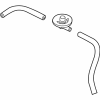 OEM 2014 Nissan NV3500 Tube EVAP Control - 14912-ZS60A