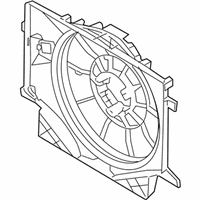 OEM Hyundai Genesis Coupe SHROUD-Radiator - 25350-2M500