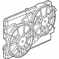 OEM Chevrolet Captiva Sport Fan Shroud - 89019138