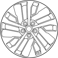 OEM Hyundai Palisade Aluminium Wheel Assembly - 52910-S8310