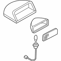 OEM Nissan Altima Lamp Assembly-Stop - 26590-8J001