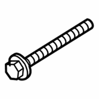 OEM BMW Hexagon Collar Screw - 07-12-9-907-282