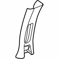 OEM 2022 GMC Savana 3500 Lock Pillar Trim - 25853936