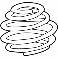 OEM BMW 750Li Front Coil Spring - 31-33-6-753-490