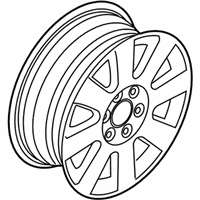 OEM 2007 Lincoln MKZ Wheel, Alloy - 8H6Z-1007-A