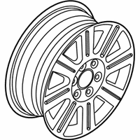 OEM 2011 Lincoln MKZ Wheel, Alloy - 9H6Z-1007-A