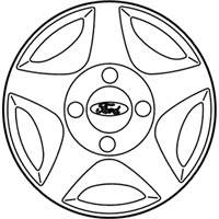 OEM 2004 Ford Focus Wheel Cover - 1S4Z-1130-AA