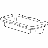 OEM 1996 BMW 318i Oil Pan - 24-11-1-218-896