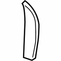 OEM 2022 Chevrolet Express 3500 Front Molding - 84682290