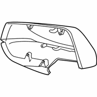 OEM 2016 Cadillac XTS Mirror Cover - 22839659