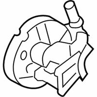 OEM 2005 Ford Five Hundred Power Steering Pump - 6F9Z-3A696-C