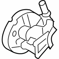 OEM Mercury Montego Power Steering Pump - 6F9Z-3A696-C