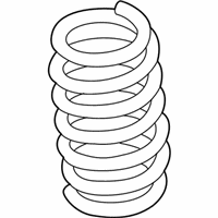 OEM 2019 Lincoln Nautilus Coil Spring - K2GZ-5560-Z