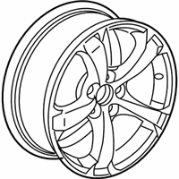 OEM Acura TL Disk, Aluminum Wheel (18X8J) (Tpms) (Aap St Mary'S) - 42700-TK4-A61