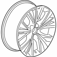 OEM 2020 Chevrolet Impala Wheel, Alloy - 12451950