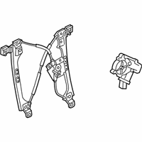 OEM 2020 Cadillac XT6 Window Regulator - 84597330
