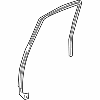 OEM 2004 Nissan Sentra Glass Run-Rear Door Window RH - 82330-4Z305