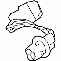 OEM 2018 Hyundai Elantra GT Lamp Holder And Wiring, Interior, Rear - 92490-G3000
