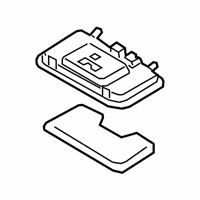 OEM 2021 Kia Forte Lamp Assembly-Room - 92850G5300BGA