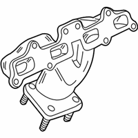 OEM 2002 Jeep Liberty Exhaust Manifold - 53013263AC