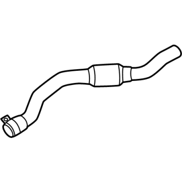 OEM 2020 Ford Explorer Front Pipe - L1MZ-5G203-R