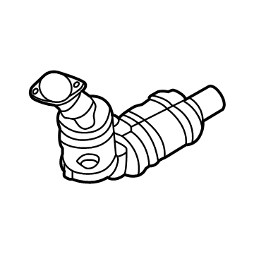 OEM Ford Police Interceptor Utility Catalytic Converter - L1MZ-5E212-Z