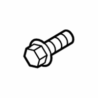 OEM 2022 Nissan Leaf Screw - 01121-0121U