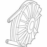 OEM Jeep Wrangler Fan-Radiator Cooling - 55056713AB