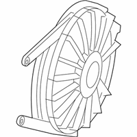 OEM 2008 Jeep Wrangler Fan-Radiator Cooling - 55056713AB