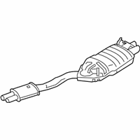 OEM 2007 BMW X3 Rear Exhaust System - 18-30-3-428-038