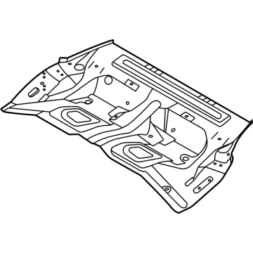 OEM Kia K5 Panel Assembly-Rear FLOO - 65511L1010