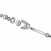 OEM 2022 Honda CR-V Shaft Assembly, Half - 44500-T6C-J00