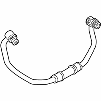 OEM BMW X6 Line, Feed, Cooling, Turbocharger - 11-53-7-563-706