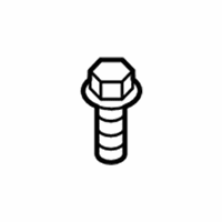 OEM BMW Hex Bolt With Washer - 07-14-7-154-122