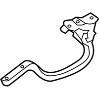 OEM Hyundai Accent Hinge Assembly-Trunk Lid, LH - 79210-1R000