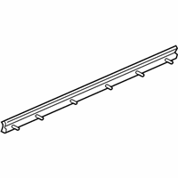 OEM Acura RDX Weatherstrip, Right Rear Door (Inner) - 72835-TX4-A01