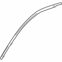 OEM 2002 Lincoln LS Window Molding - YW4Z-5420846-AAA