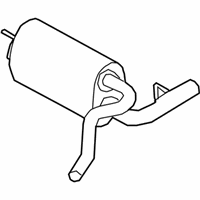 OEM Ford Transit Connect Rear Muffler - KV6Z-5230-B