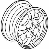 OEM 2000 Honda Accord Disk, Aluminum Wheel (15X6Jj) - 42700-S84-A22