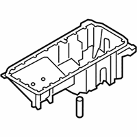 OEM BMW X5 Engine Oil Pan - 11-13-7-796-325