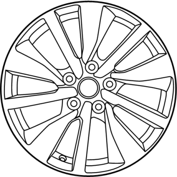 OEM 2022 Nissan Sentra Wheel-Aluminum - 40300-6LB9A
