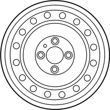 OEM 2022 Nissan Sentra Wheel Assy-Disc - 40300-6LB0B