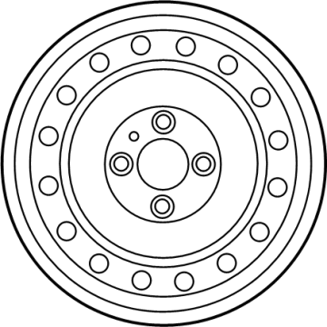 OEM 2020 Nissan Sentra Wheel Assy-Disc - 40300-6LB0B