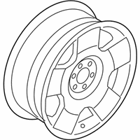 OEM 2005 Ford F-150 Wheel - 5L3Z-1007-GA