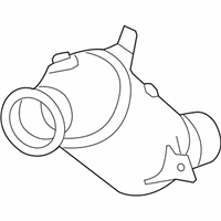 OEM 2011 BMW 335i xDrive Catalytic Converter Center - 18-32-8-603-874