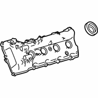 OEM 2010 Lexus LX570 Cover Sub-Assy, Cylinder Head - 11201-38040